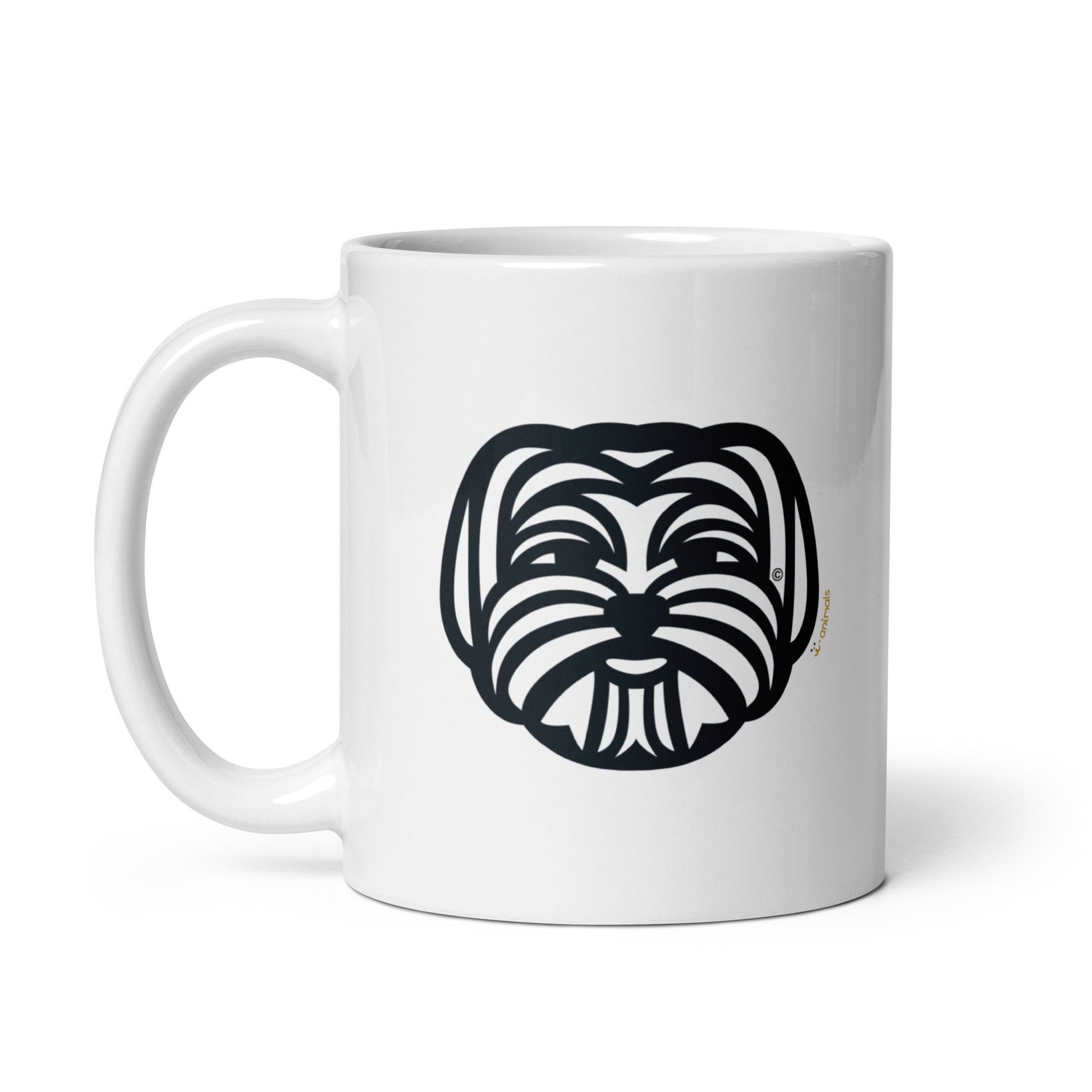 Caneca Maltês - Tribal - i-animals