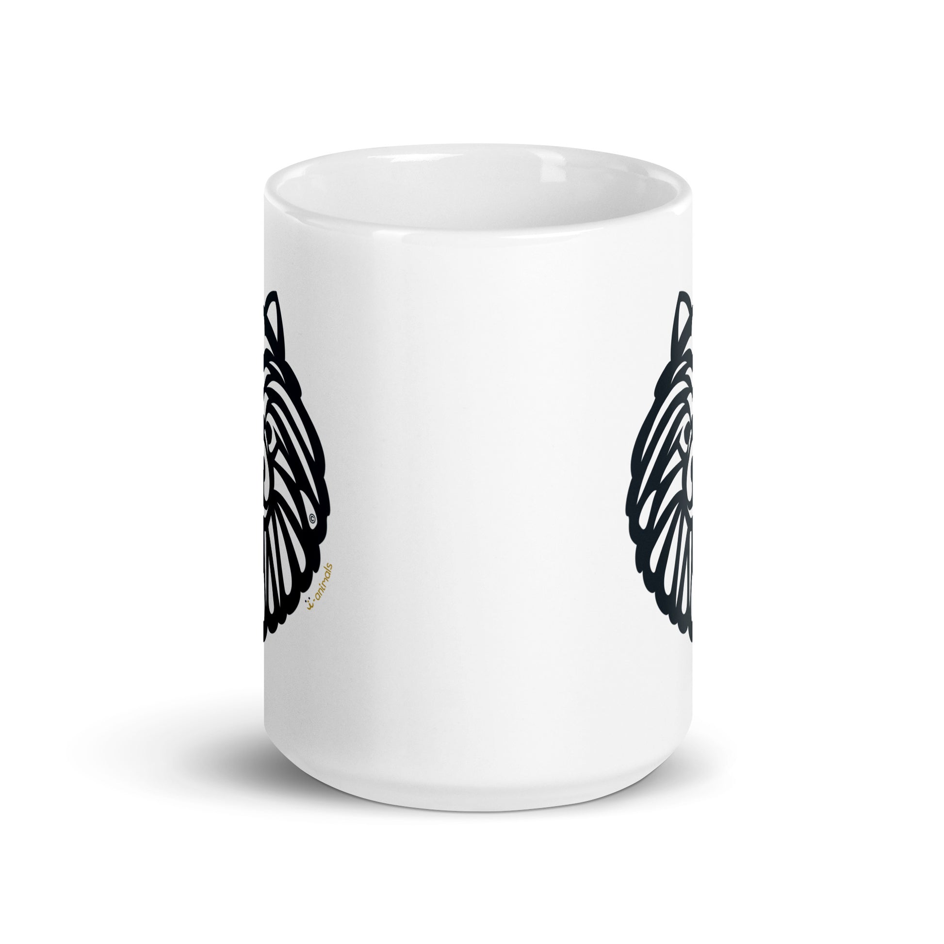 Caneca Spitz Alemão - Tribal - i-animals