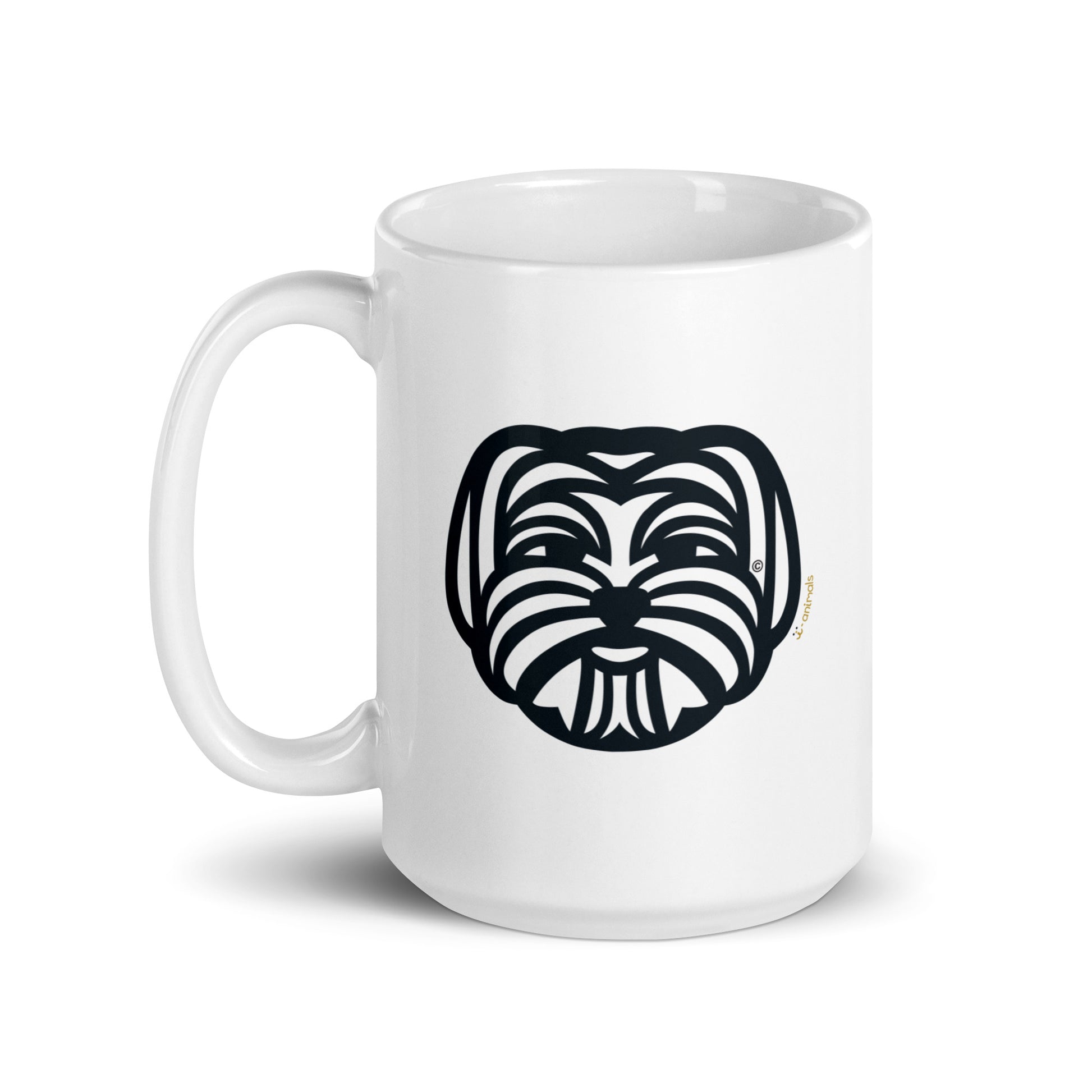 Caneca Maltês - Tribal - i-animals