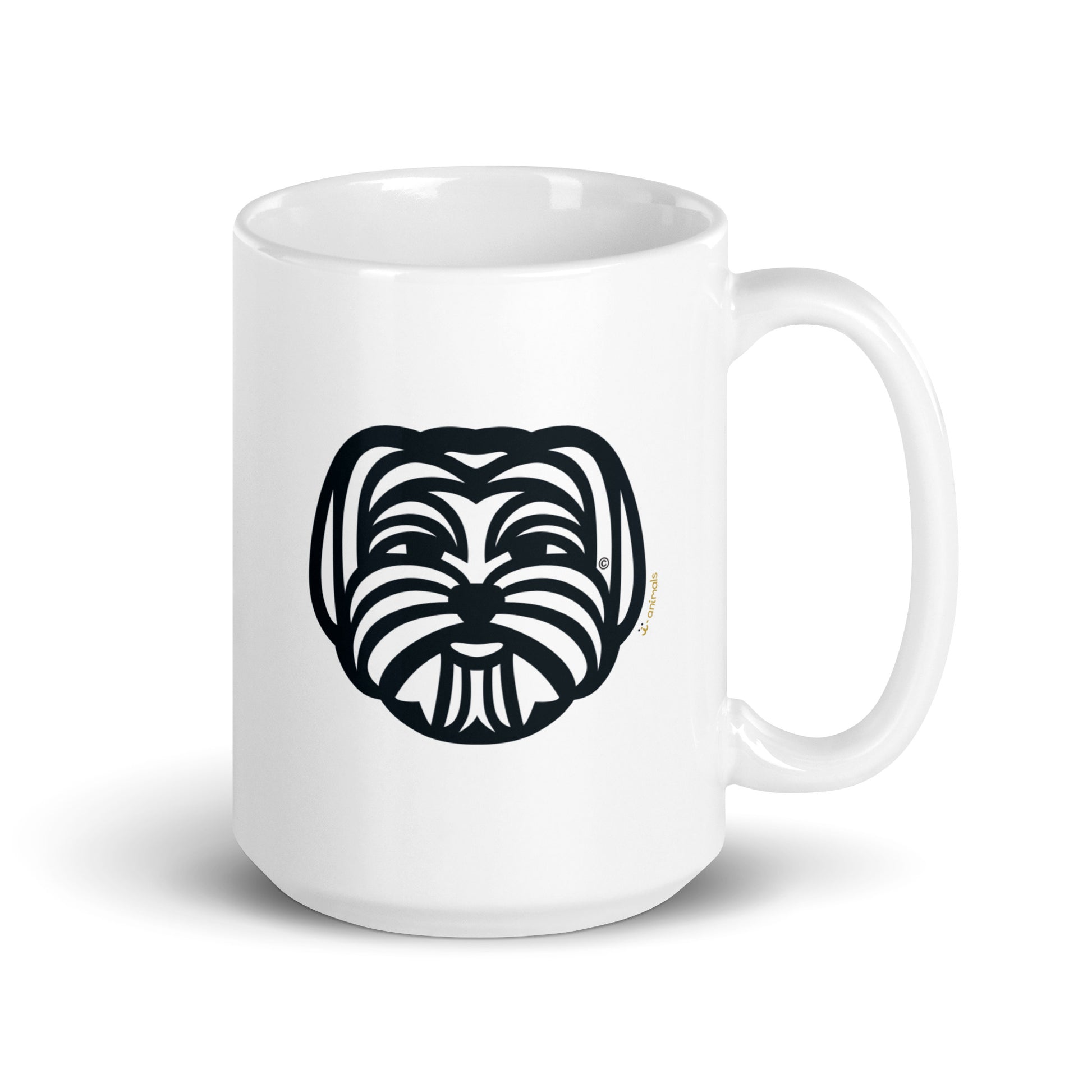 Caneca Maltês - Tribal - i-animals