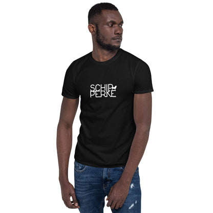 Camiseta unissex com mangas curtas - Schipperke i-animals