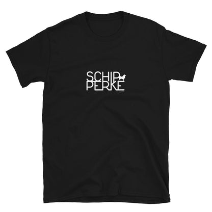 Camiseta unissex com mangas curtas - Schipperke i-animals