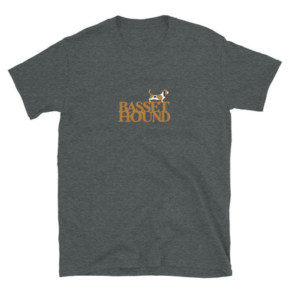Camiseta unissex de manga curta - Basset Hound i-animals