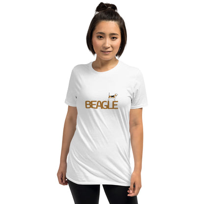 Camiseta unissex de manga curta - Beagle i-animals