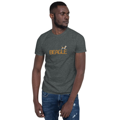 Camiseta unissex de manga curta - Beagle i-animals