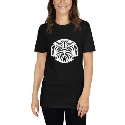 Camiseta unissex de manga curta - Shih Tzu - Tribal i-animals