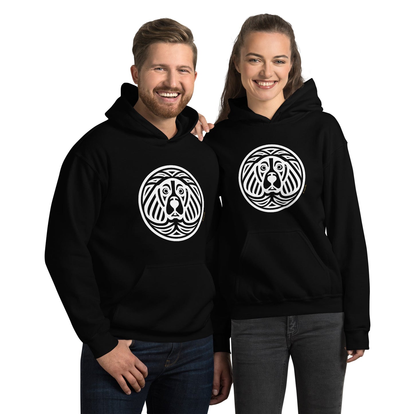 Moletom com capuz unissex - Beagle - Tribal i-animals