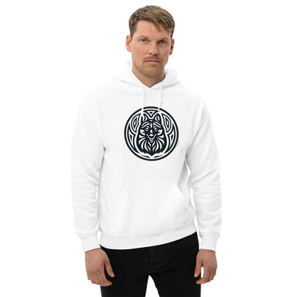 Moletom com capuz unissex - Schipperke - Tribal - Cores Claras i-animals