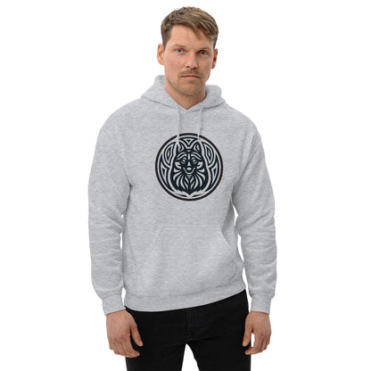 Moletom com capuz unissex - Schipperke - Tribal - Cores Claras i-animals