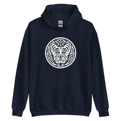 Moletom com capuz unissex - Yorkshire - Tribal i-animals
