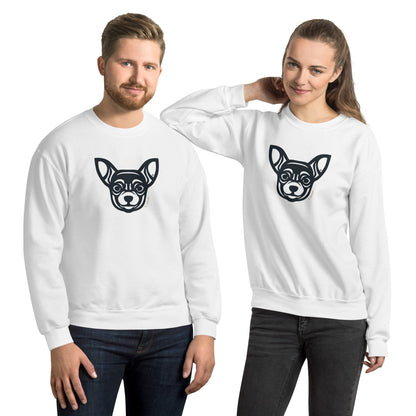 Moletom unissex - Chihuahua - Tribal - Cores Claras i-animals
