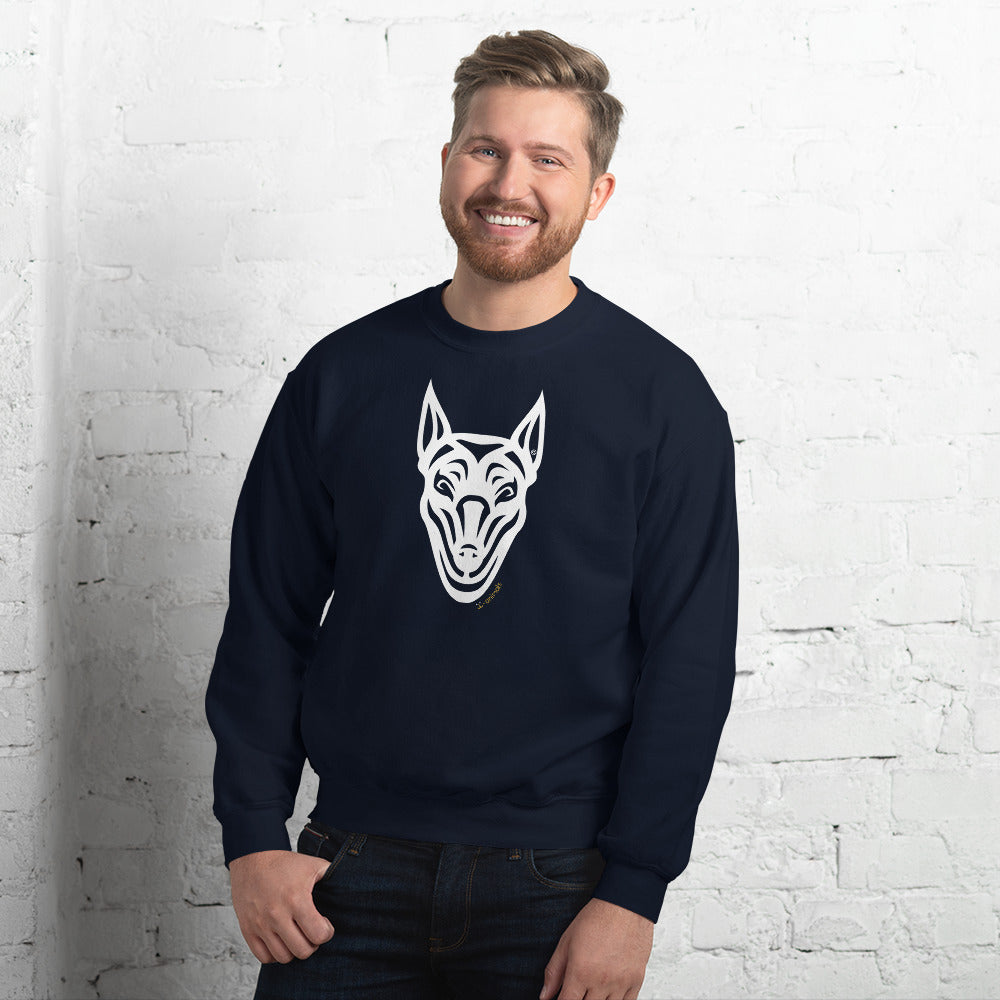 Moletom unissex - Doberman - Tribal i-animals
