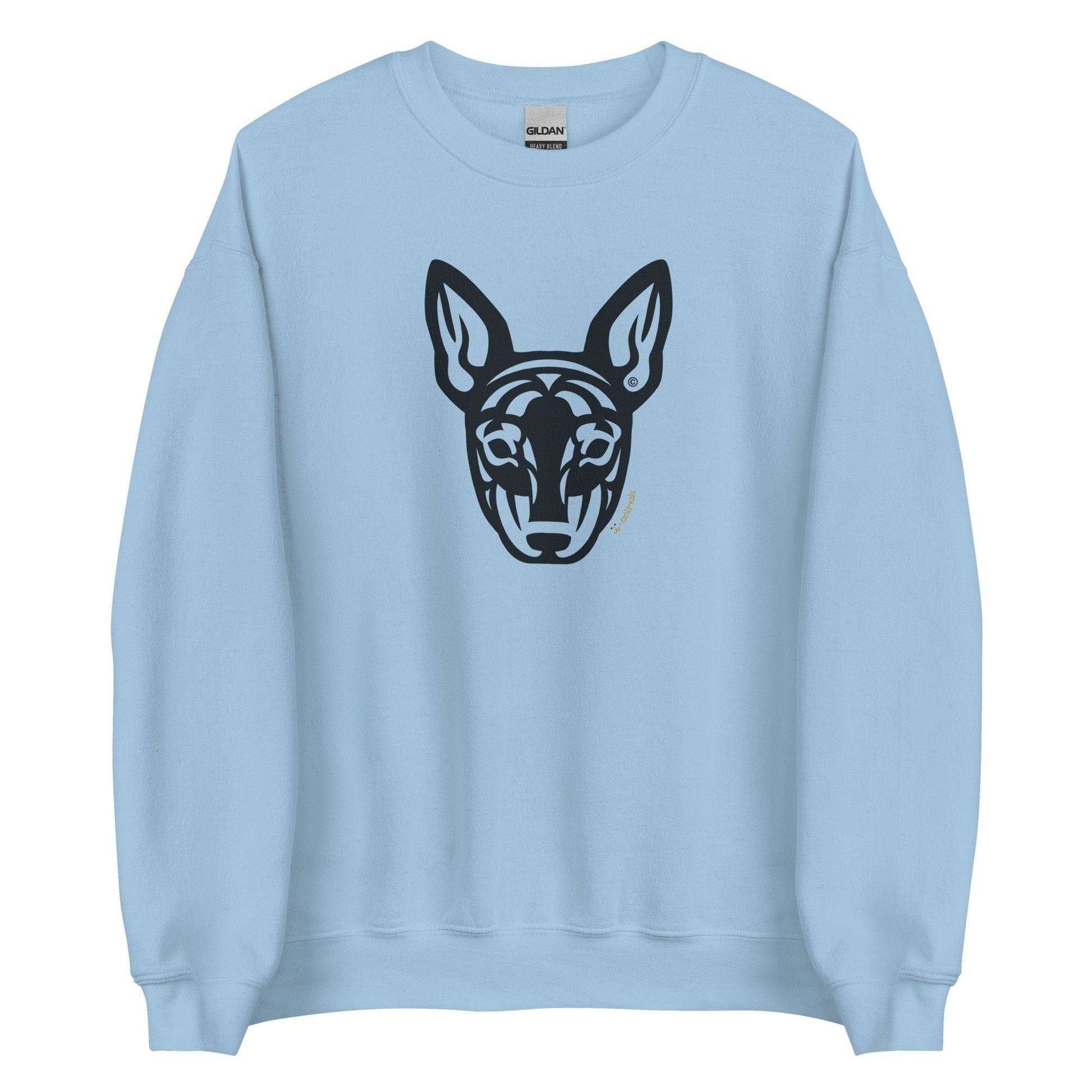Moletom unissex - Pinscher- Tribal - Cores Claras i-animals