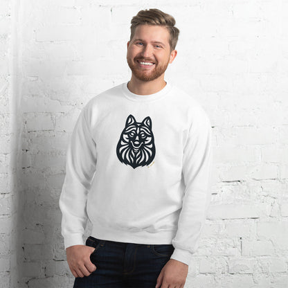 Moletom unissex - Schipperke - Tribal - Cores Claras i-animals
