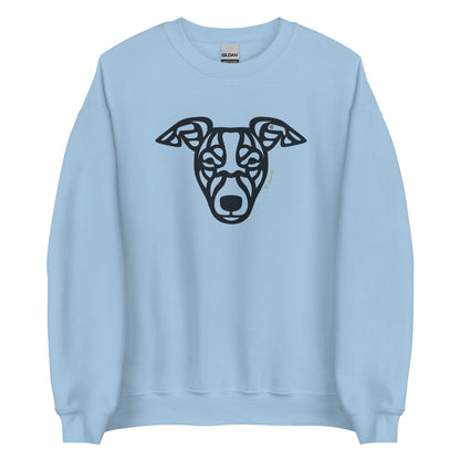 Moletom unissex - Whippet - Tribal - Cores Claras i-animals