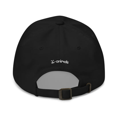 Boné Clássico Gato Preto e Branco - Tribal - i-animals