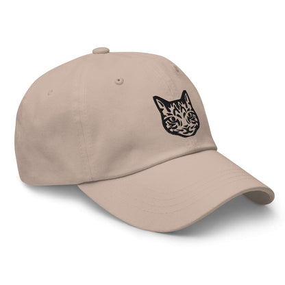 Boné Clássico Gato Tigrado - Tribal - Cores Claras
