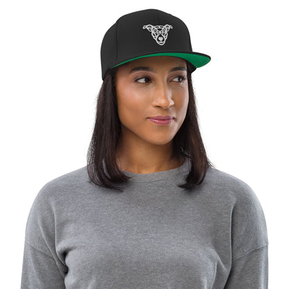 Boné Snapback “cão vira-lata” - Tribal - i-animals