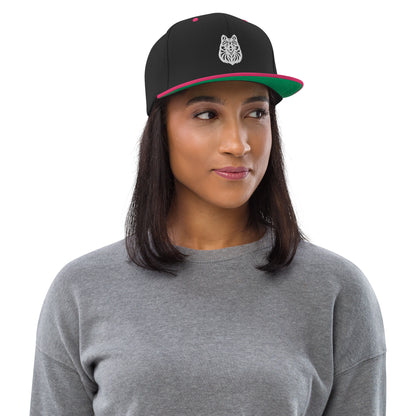 Boné Snapback Schipperke - Tribal - i-animals
