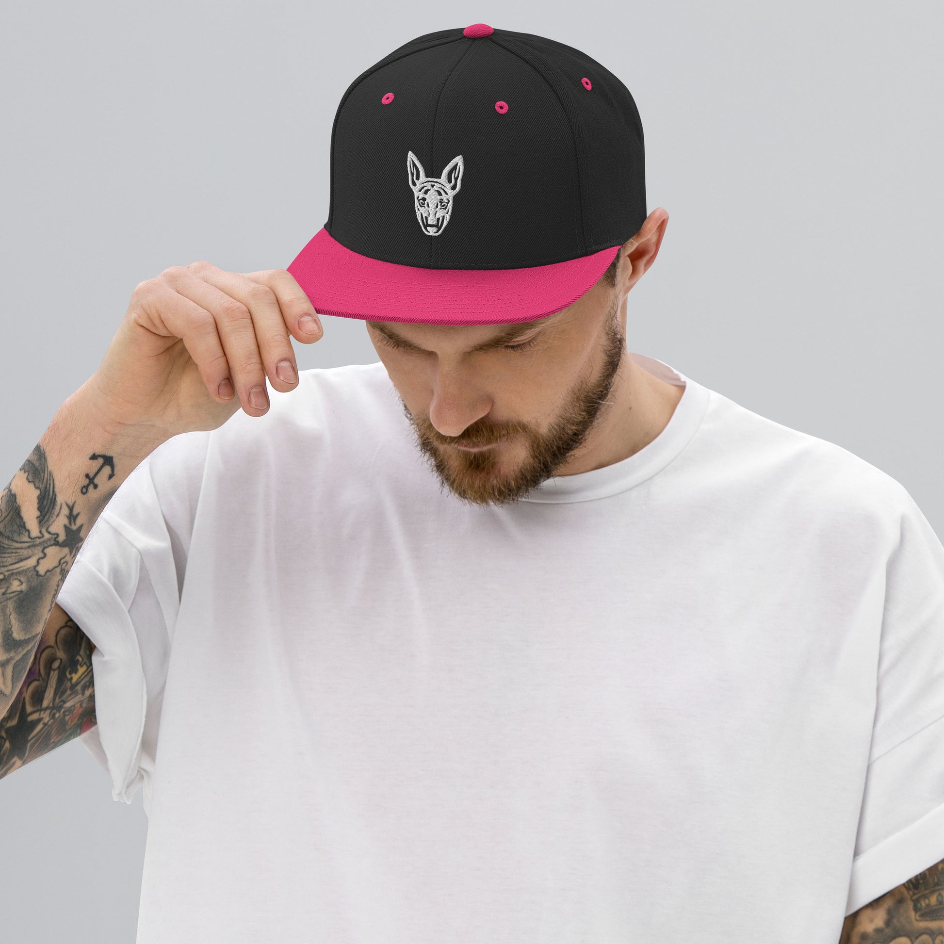 Boné Snapback Pinscher - Tribal - i-animals
