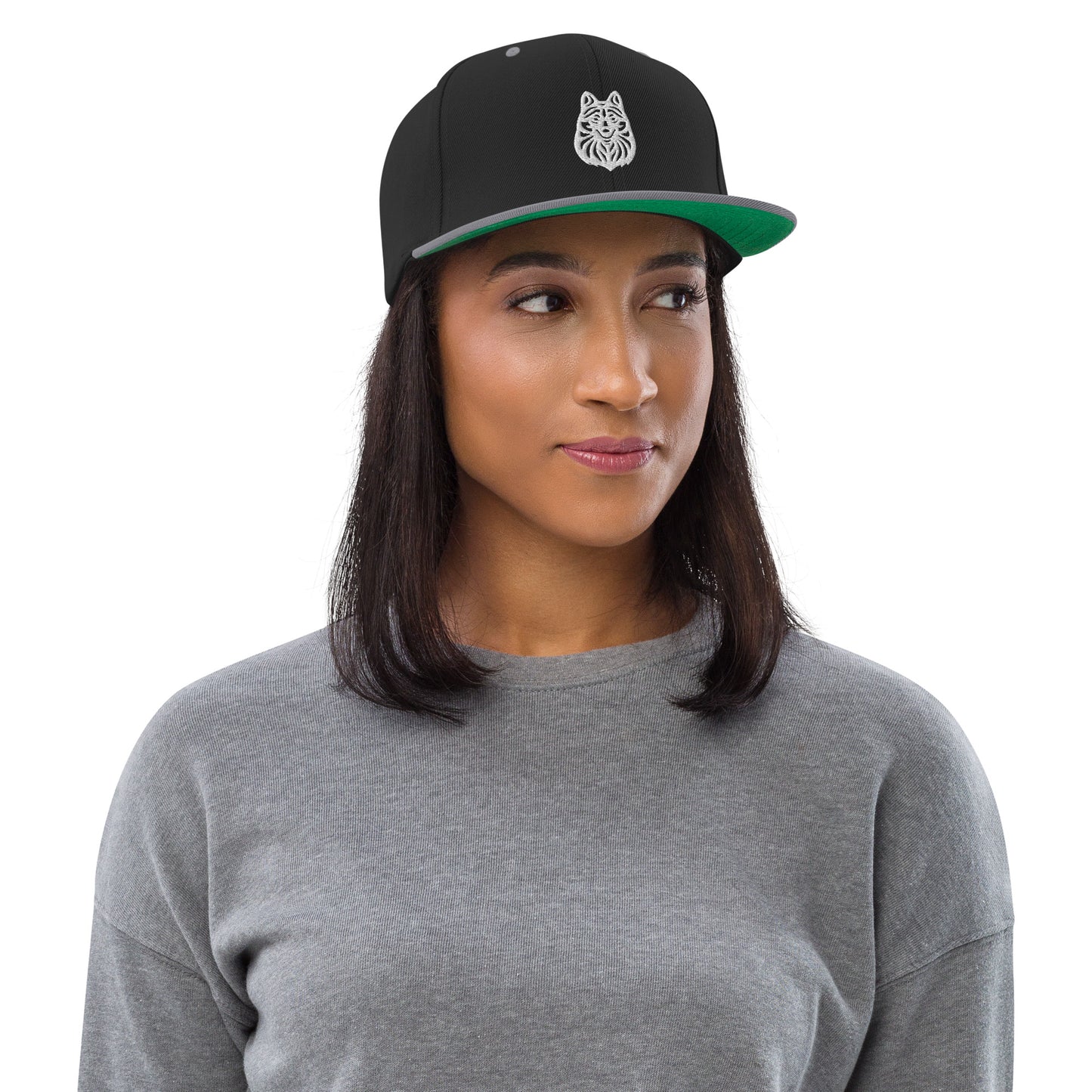Boné Snapback Schipperke - Tribal - i-animals