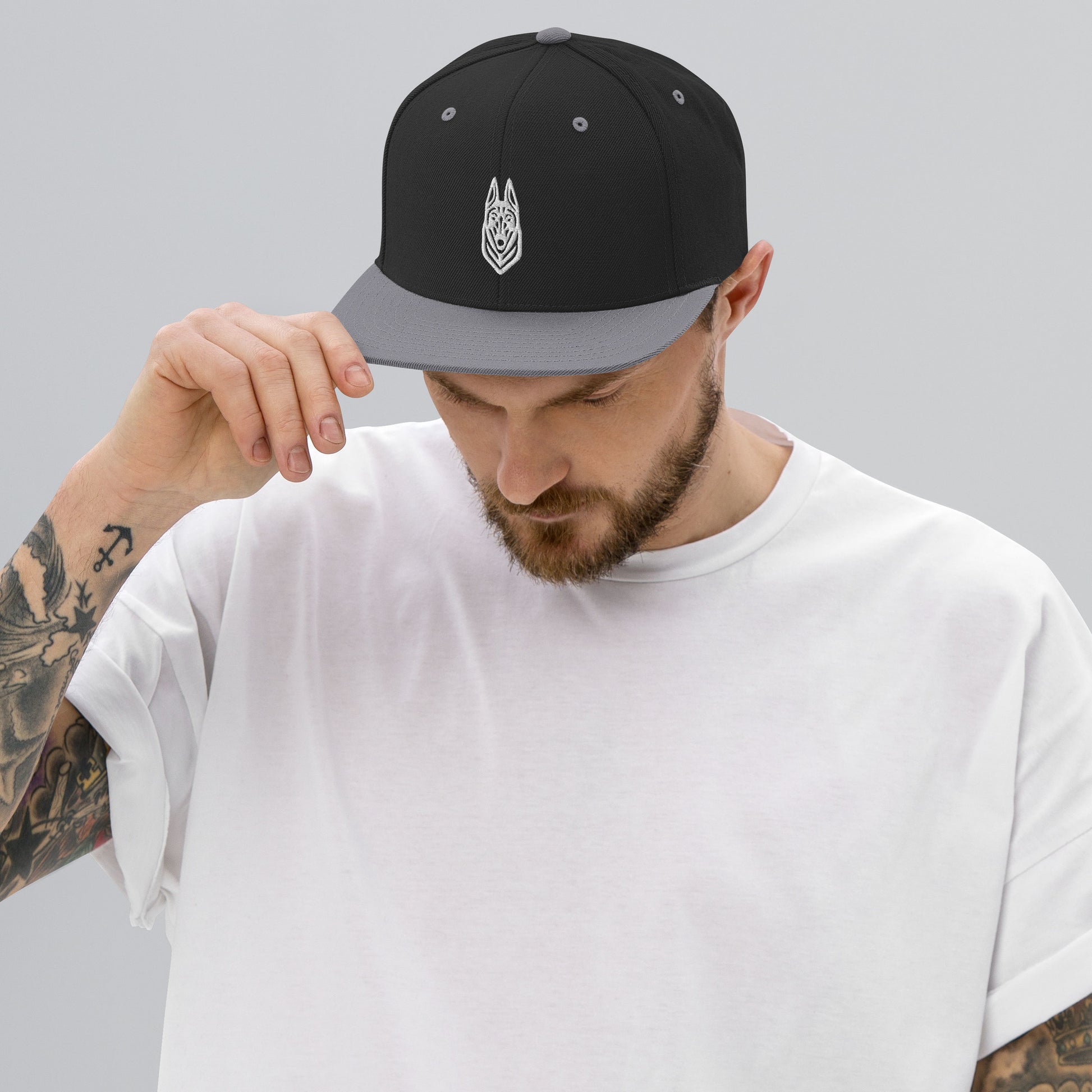 Boné Snapback Malinois - Tribal - i-animals