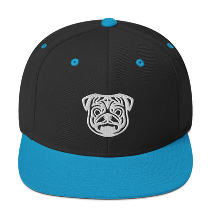 Boné Snapback Pug - Tribal - i-animals