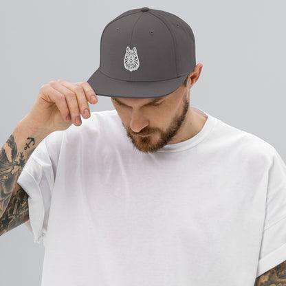 Boné Snapback Schipperke - Tribal - i-animals