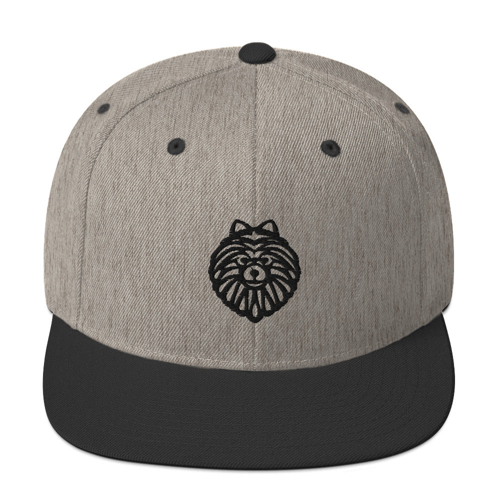 Boné Snapback Spitz Alemão - Tribal - Cores claras - i-animals