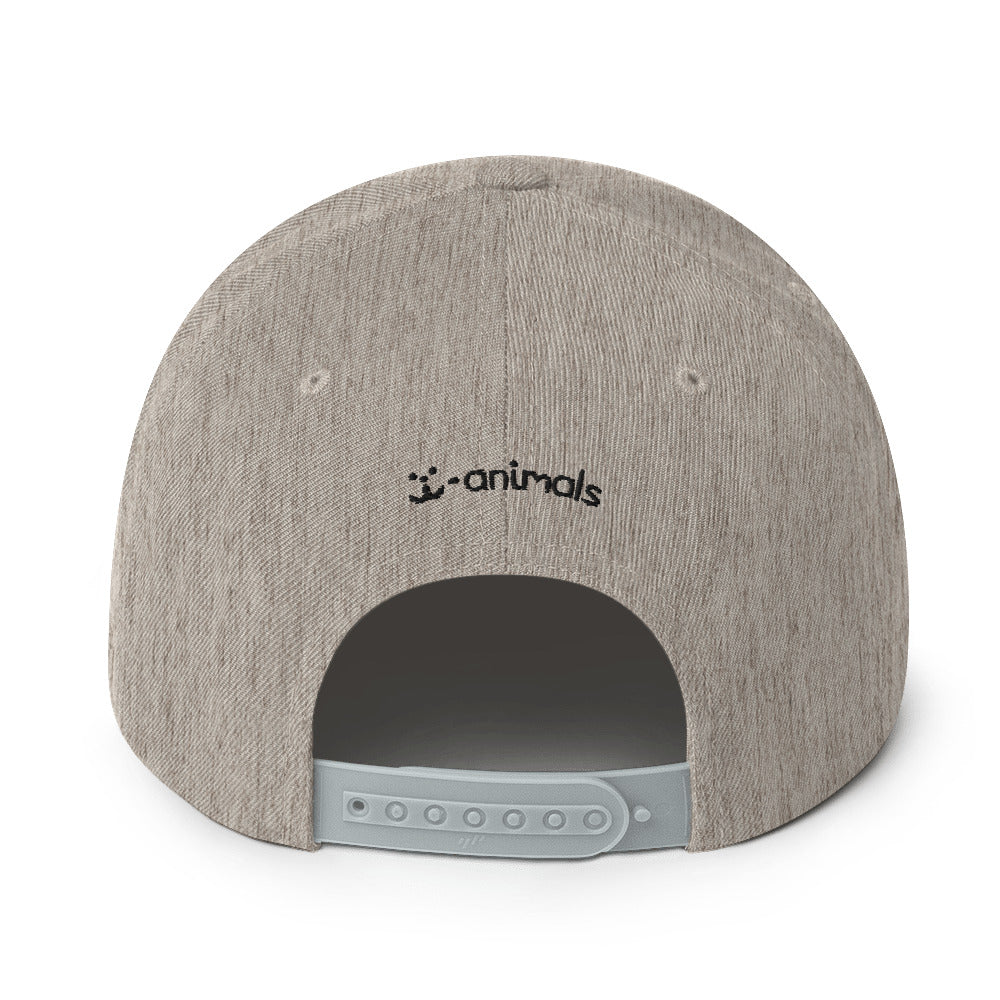 Boné Snapback Doberman - Tribal - Cores claras - i-animals