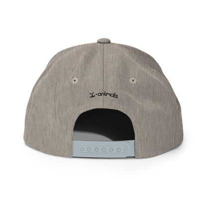 German Shepherd Snapback Cap - Tribal - Light Colors