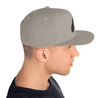 Boné Snapback Poodle - Tribal - Cores claras - i-animals
