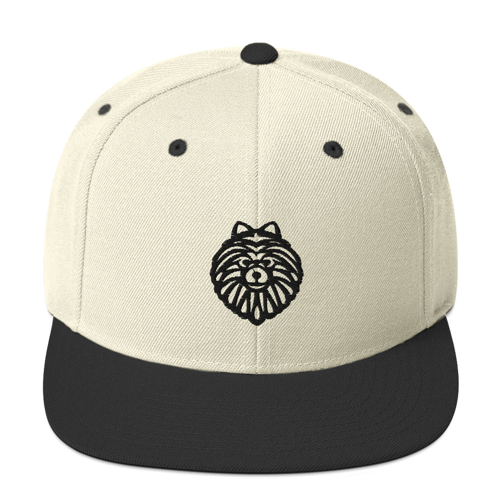 Boné Snapback Spitz Alemão - Tribal - Cores claras - i-animals