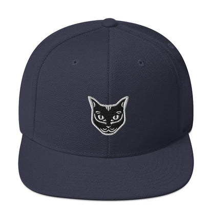 Boné Snapback Gato Preto - Tribal - i-animals