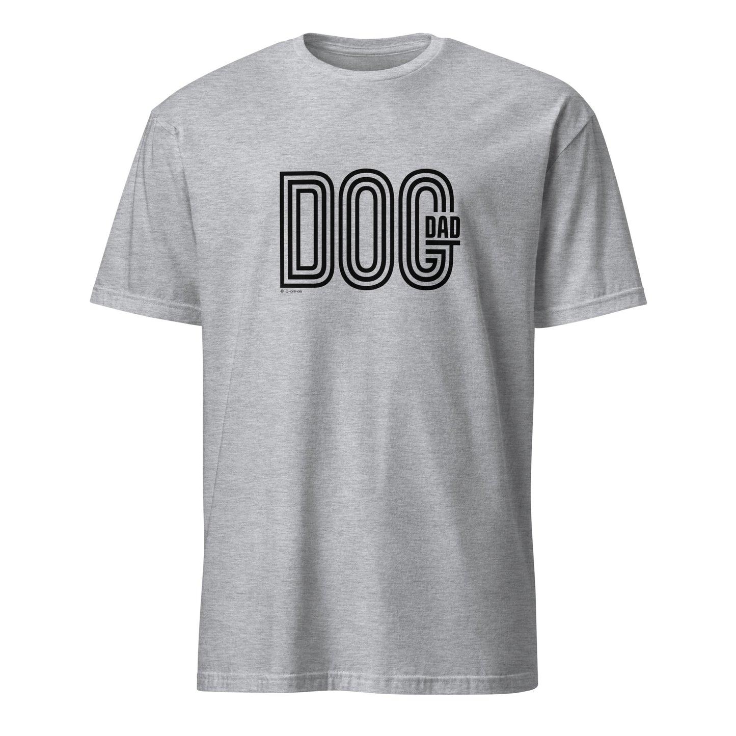 Short-Sleeve Unisex T-Shirt - Dog Dad - Light Colors