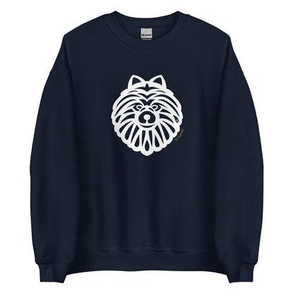 Moletom unissex - Spitz Alemão - Tribal - i-animals