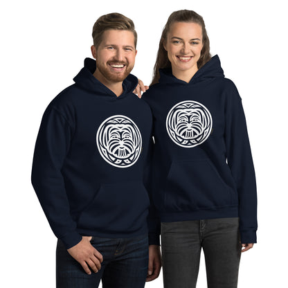 Moletom com capuz unissex - Maltês - Tribal - i-animals