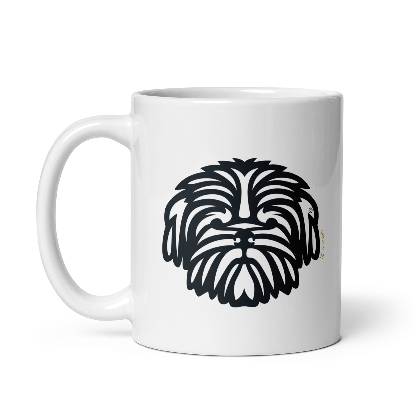 Shih Tzu Mug - Tribal